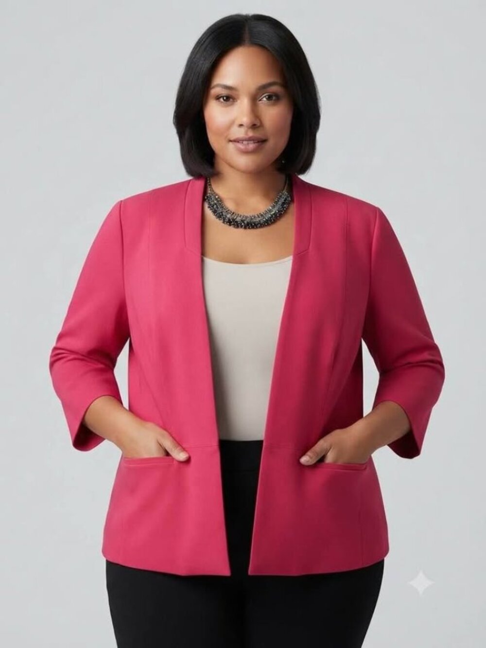 NWT LAURA PLUS Pink Jacket size 20